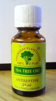 tea tree oil antifungal